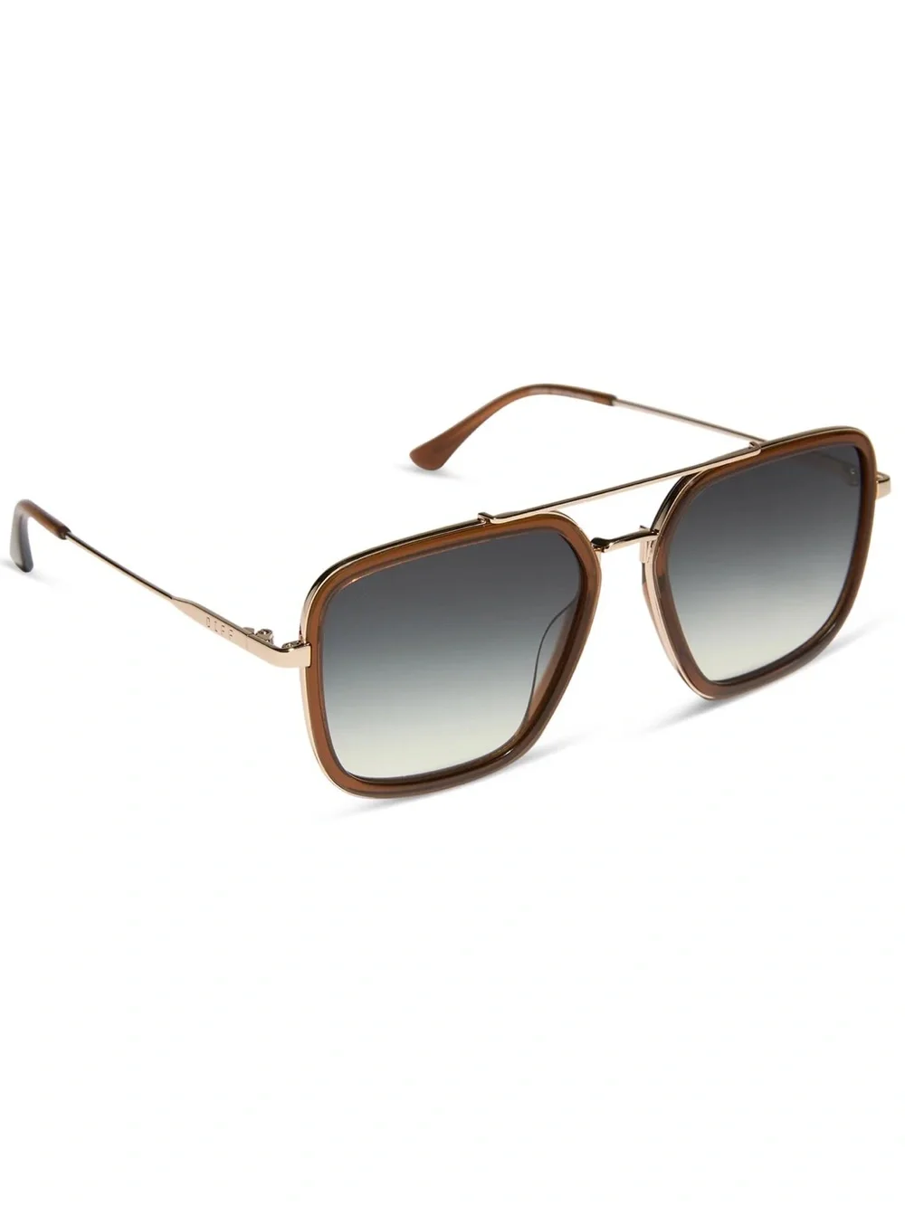 ✨ NEW/ DIFF Charitable Eyewear SUNGLASSES-Jordan : Avatar Style / Whiskey Gold